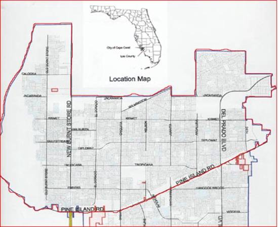 Map of the Watershed. 